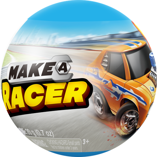 

Капсула-сюрприз Zuru 5 Surprise Make-A-Racer Твой гоночный болид дизайн в ассортименте