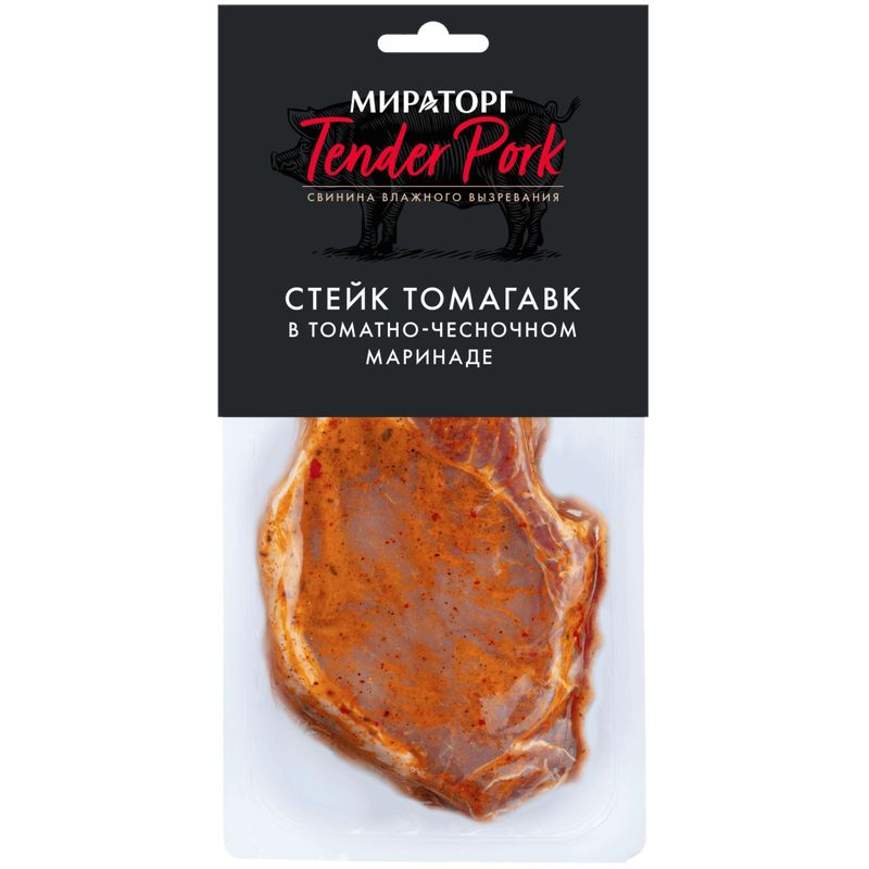 

Стейк Мираторг Tender Pork Томагавк в томатно-чесночном маринаде 360 г