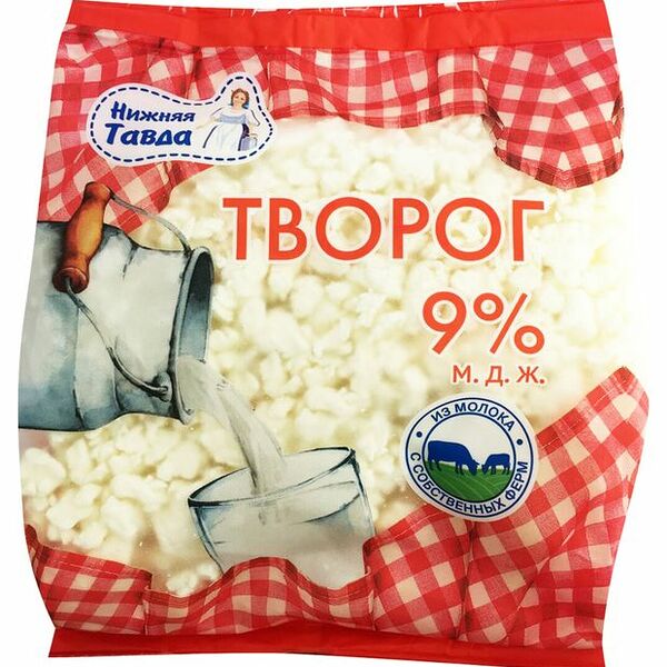 Творог Нижняя Тавда 9%