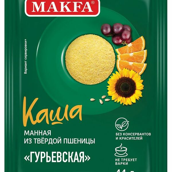 Каша манная MAKFA Гурьевская