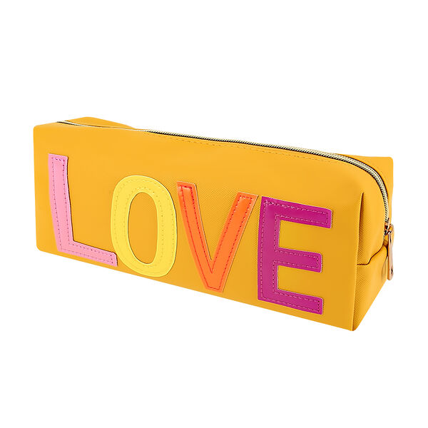 Косметичка Lady Pink Love, желтая