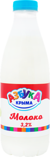 

Молоко Азбука Крыма 3,2% бутылка без змж 900 мл