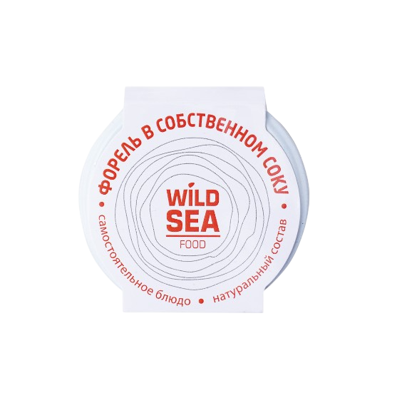 

Форель Wild Sea в собственном соку 220 г