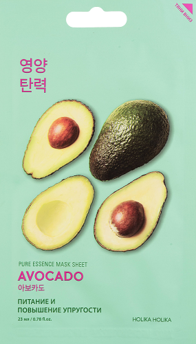 Маска для лица Holika Holika Avocado тканевая 23 мл