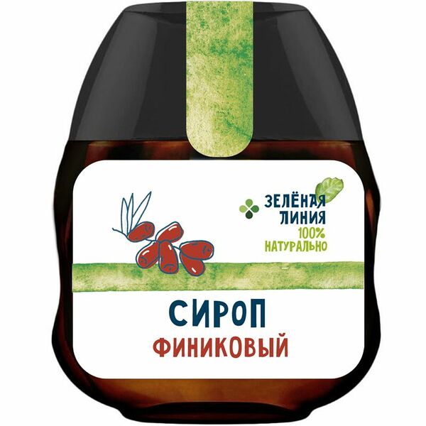 Сироп Зеленая линия финиковый 240 мл