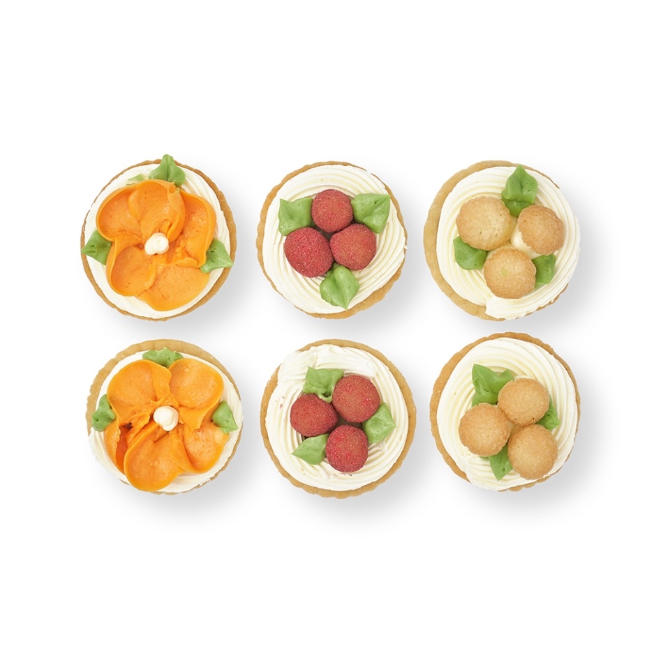 

Набор мини-корзиночек Азбука Вкуса со сливочным кремом 300 г