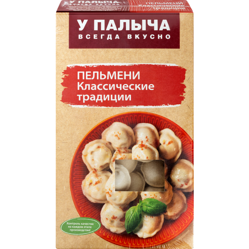 

Пельмени У Палыча Классические традиции 450 г