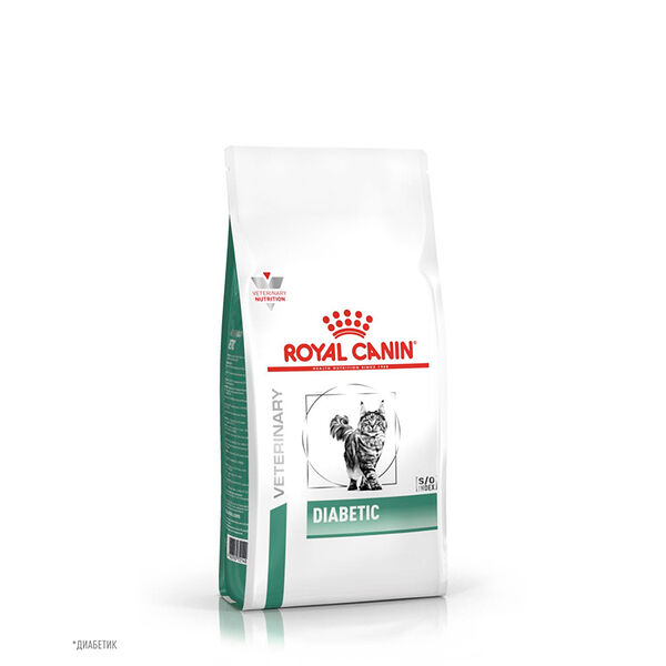 Корм для кошек Royal Canin Veterinary Diabetic при сахарном диабете 350 г 