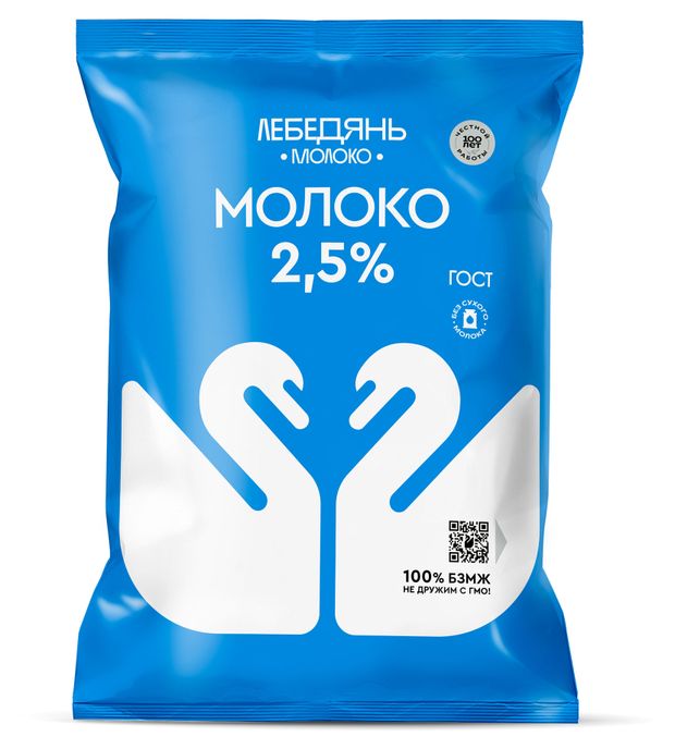 

Молоко Лебедяньмолоко пастеризованное 2.5% 900 мл