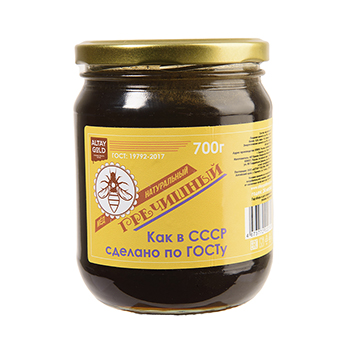 

Мёд Altay Gold гречишный, Россия 700 г