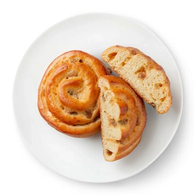 Улитка Черёмушки с кремом и изюмом 2 шт. x 50 г