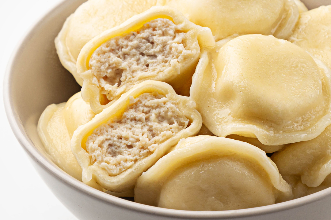 

Пельмени ВкусВилл с куриной грудкой и сыром 800 г