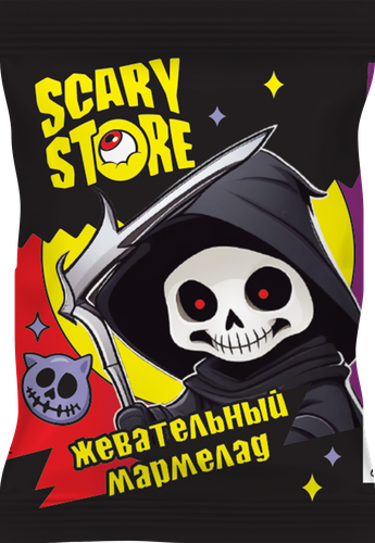 

Мармелад жевательный SCARY STORE в ассортименте, 7г