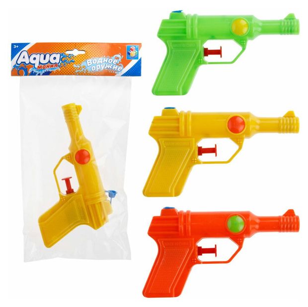 

Водный пистолет 1Toy Аквамания, в ассортименте, 1 шт.