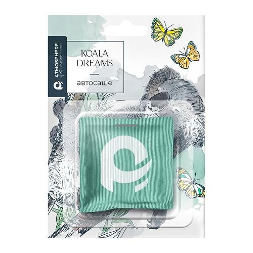 Саше ароматическое для шкафа и авто Atmosphere of Art Koala dreams 75 мл