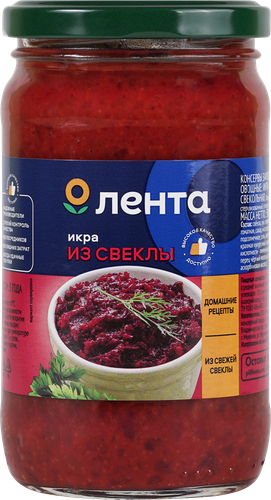 

Икра из свеклы Лента 350 г