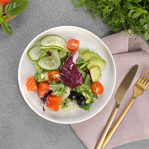 

Салат Лента Fresh Фреш с лососем 150 г