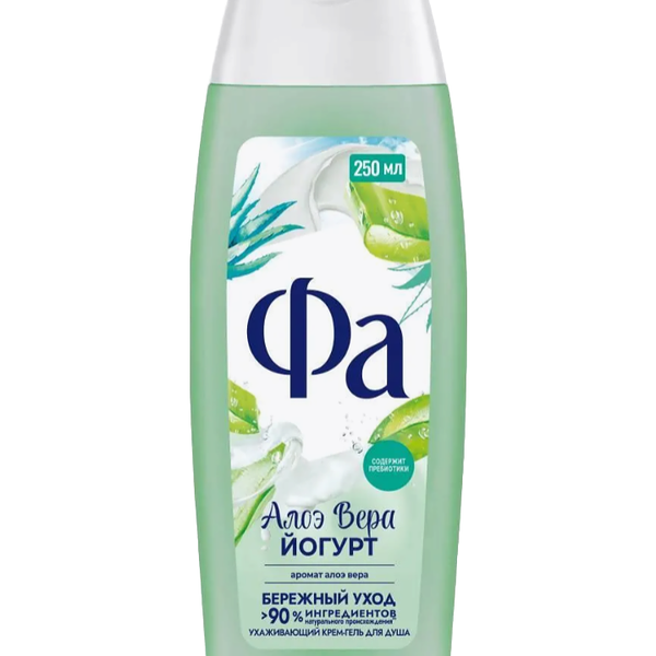 Крем-гель для душа Фа Алоэ Вера и йогурт 250 мл