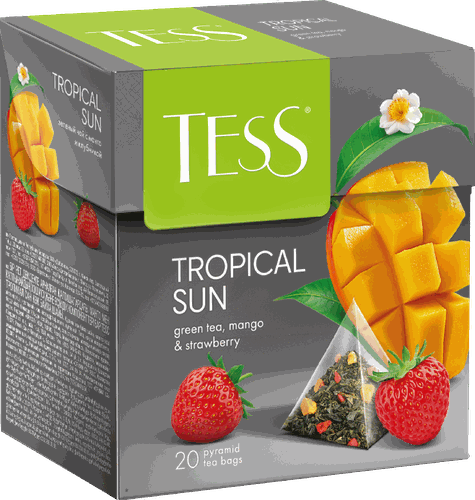 

Чай зеленый Tess Tropical Sun 20x1.8 г