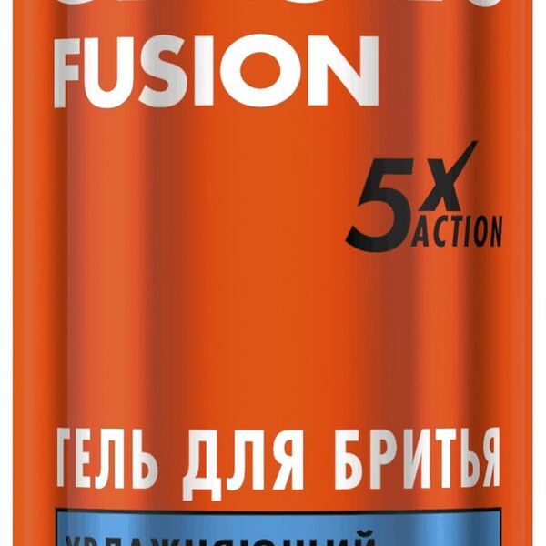 Гель для бритья мужской Gillette Fusion 5 Ultra Moisturizing, увлажняющий, для комфорта кожи во время бритья, 200 мл