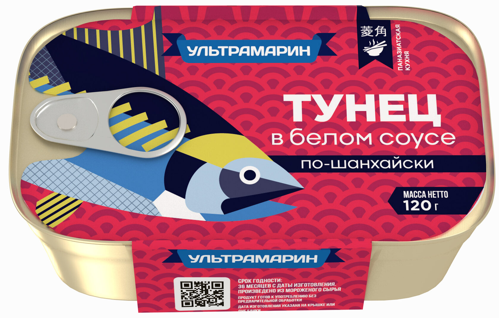

Тунец Ультрамарин в белом соусе по-шанхайски 120 г