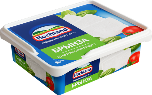 

Сыр Hochland Брынза мягкий в рассоле 45% 200 г