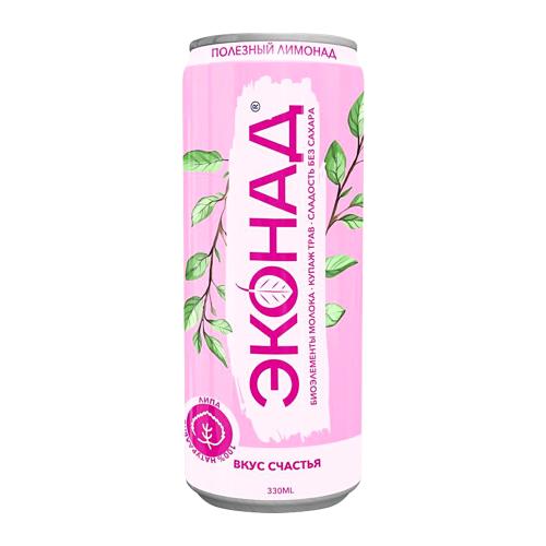 

Лимонад Эконад Счастье 330 мл