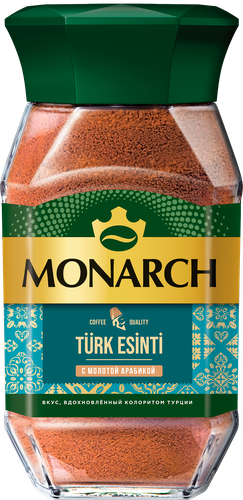 

Кофе Monarch Turk Esinti растворимый с добавлением молотого 90 г