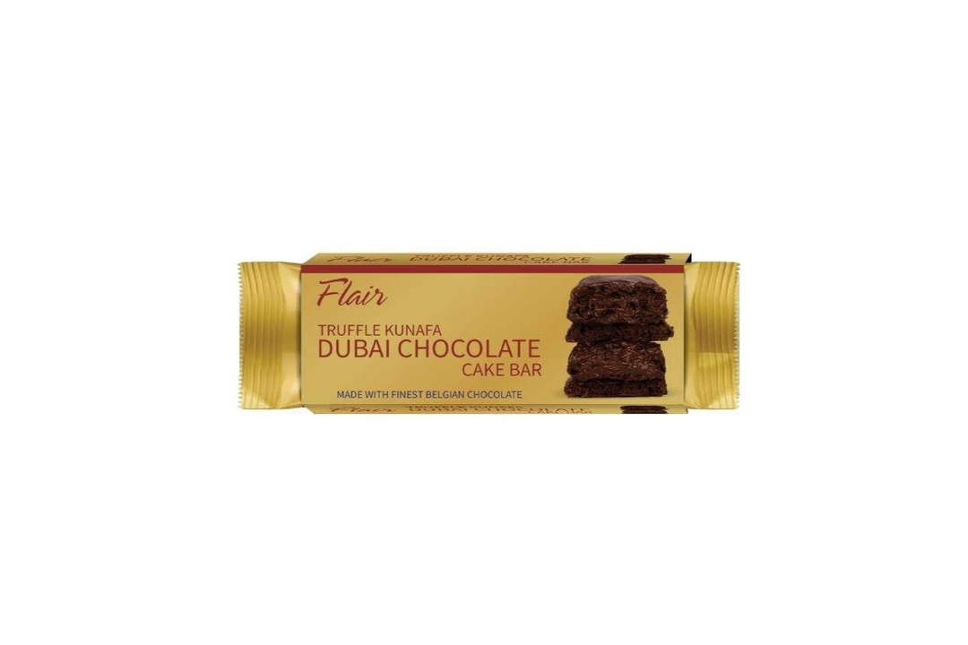 

Шоколад молочный Flair Truffle Kunafa Dubai Chocolate Cake Bar со вкусом трюфеля 55 г