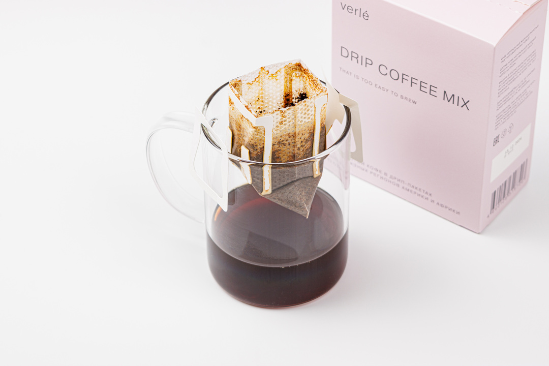 

Дрип-кофе молотый Verle Drip Coffee Mix 66 г