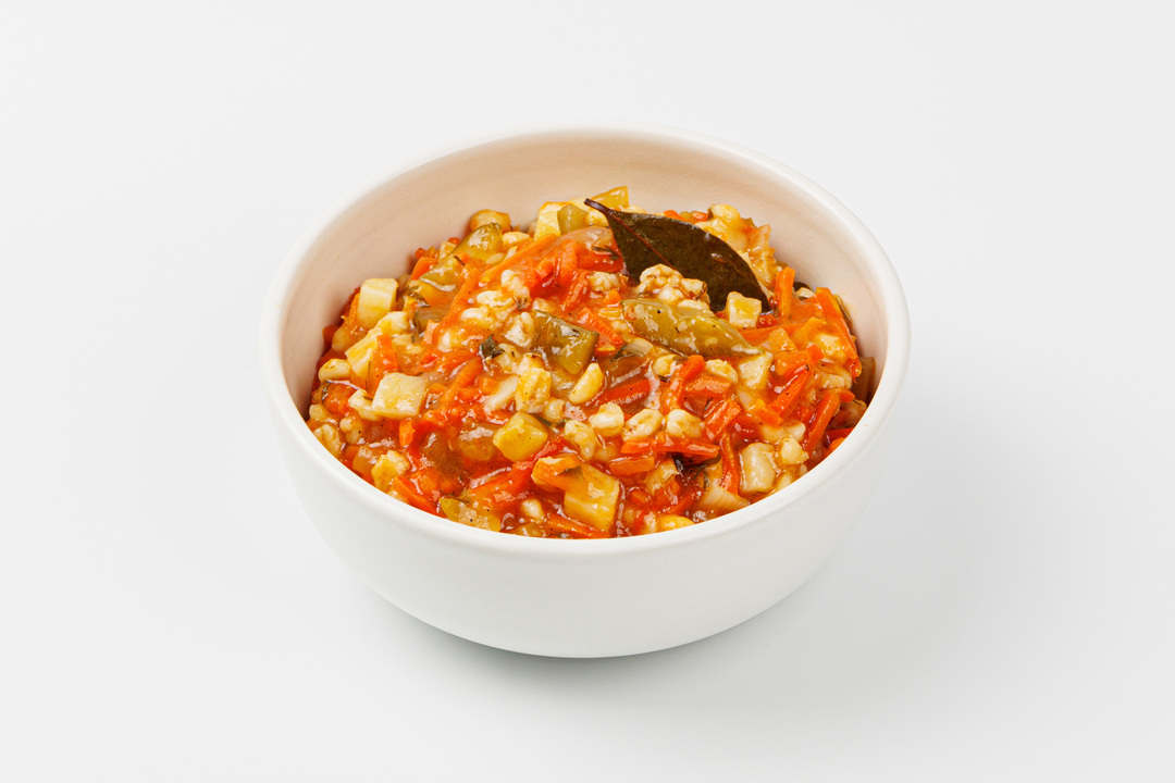 

Рассольник ВкусВилл из соленых огурчиков по-домашнему 450 г