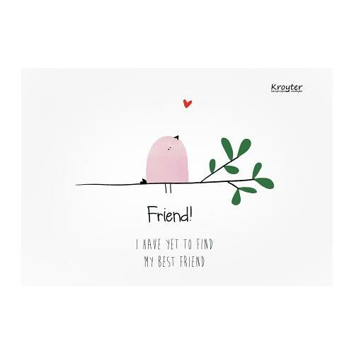 Альбом для рисования Kroyter А4 40 л Frends 1 шт дизайн в ассортименте