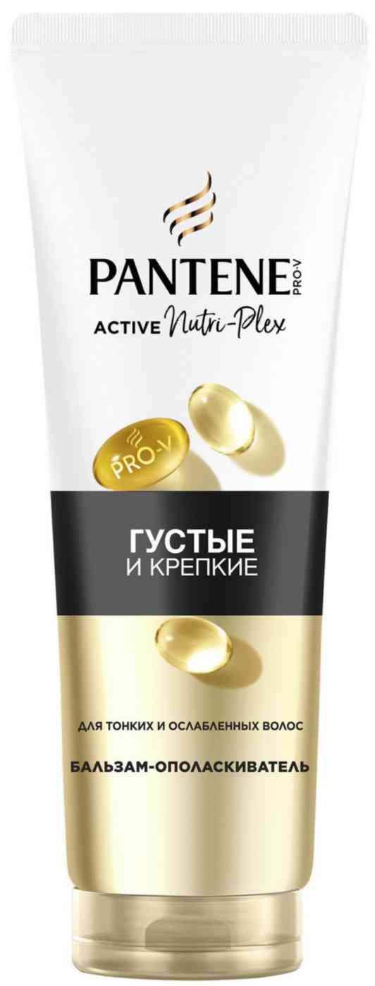

Бальзам-ополаскиватель Pantene Pro-V Густые и крепкие для тонких и ослабленных волос 180 мл
