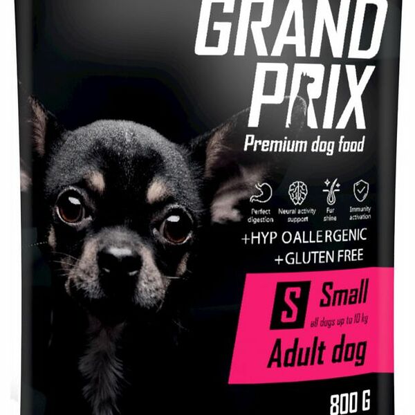 Корм для собак мелких и миниатюрных пород Grand Prix Adult Small 800 г