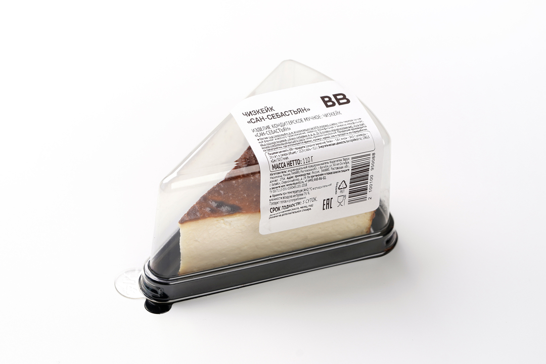

Чизкейк ВкусВилл Сан-Себастьян 110 г
