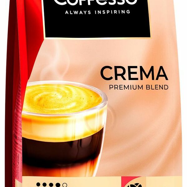 Кофе Coffesso Crema жареный в зёрнах 250 г