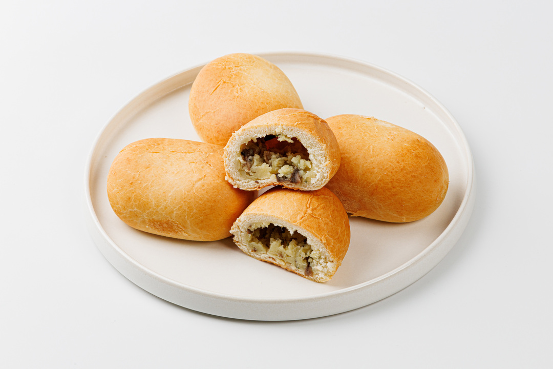 

Пирожки с картофелем и грибами, постные ВкусВилл 200 г
