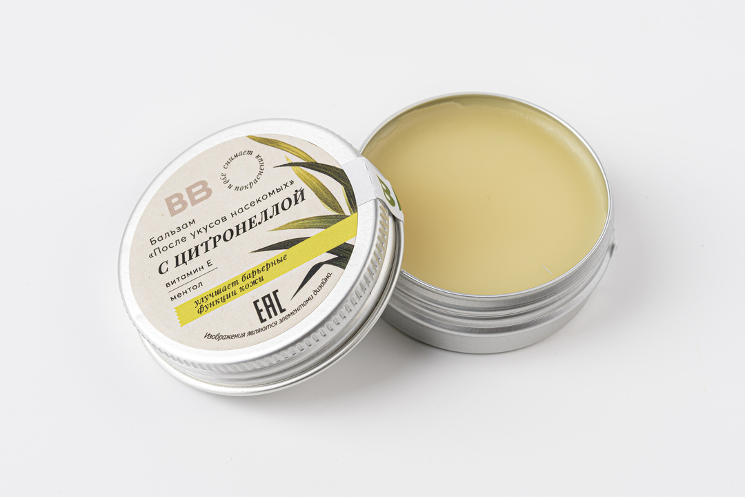 

Бальзам После укусов насекомых, с цитронеллой