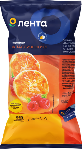 

Сырники Лента Классические 300 г