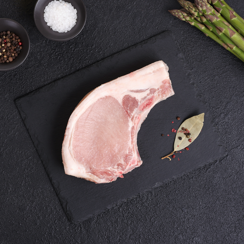 

Свинина ЛЕНТА FRESH СП Корейка на кости полуфабрикат охлажденный, вес