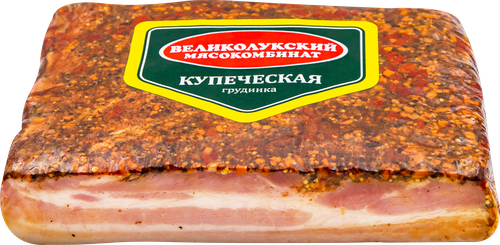 

Грудинка копчено-вареная Великолукский Мясокомбинат Купеческая весовая