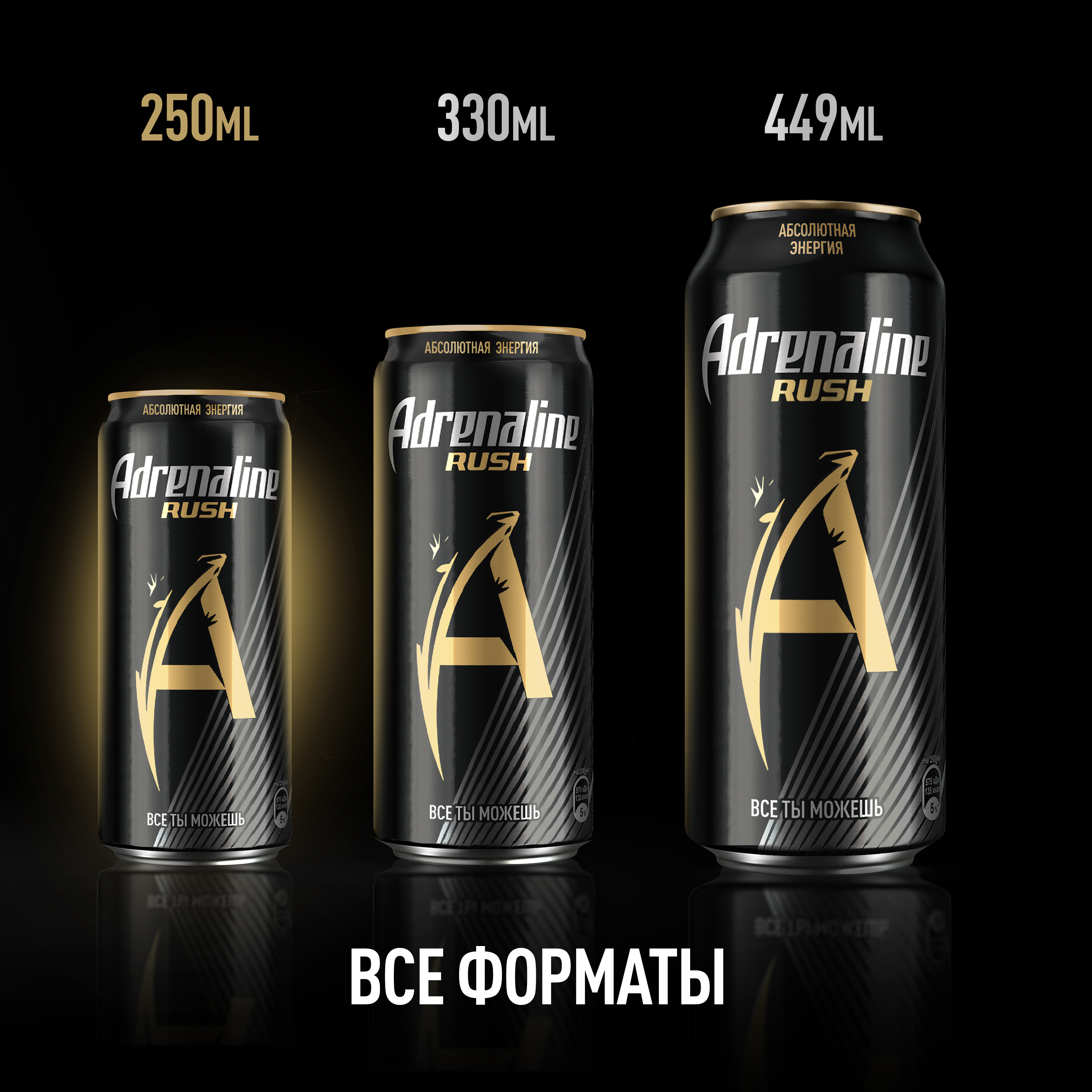 

Энергетический напиток Adrenaline Rush 0.25 л