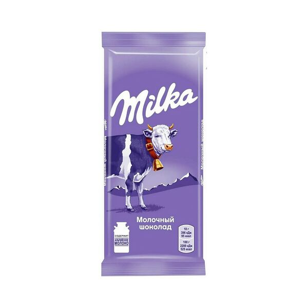Шоколад молочный Милка 80г