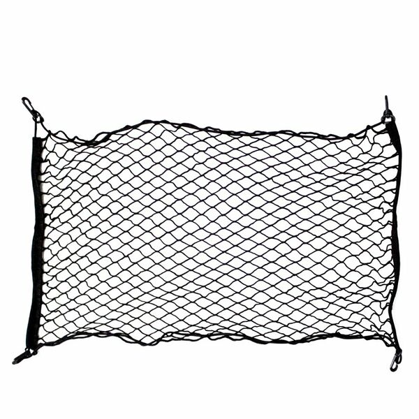 Сетка багажная AVS GL-02, полипропилен, размер M, 75х75 см, черная