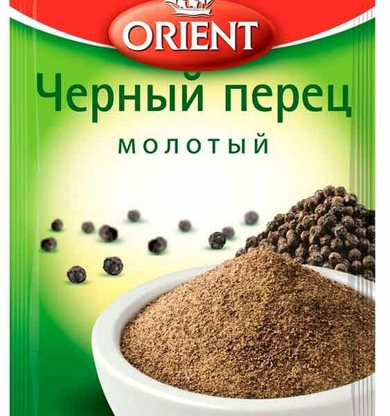 Перец Orient черный молотый 10 г