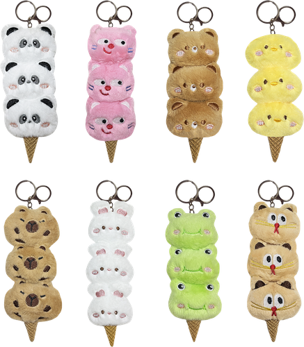 

Брелок Мордочки 17 см, в ассортименте, арт. ВК-0879