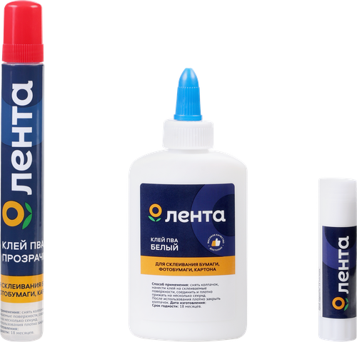

Набор клея ЛЕНТА, Арт. L923263, 3шт