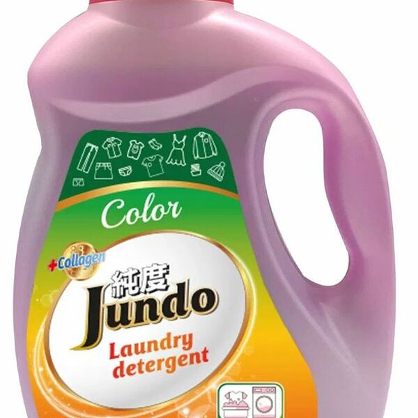 Гель для стирки цветного белья Jundo Color с коллагеном, 1 л