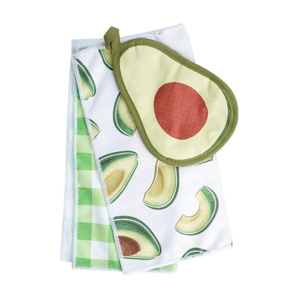 Набор для кухни, BonHome, прихватка и тряпка для уборки, в ассортименте