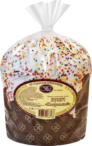 

Кулич Сургутский Хлебозавод Пасхальный 400 г